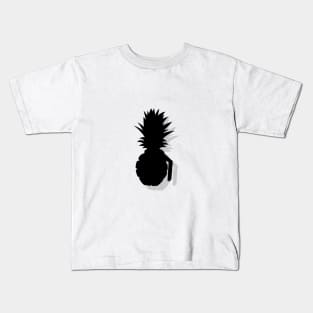 Pineapple Silhouette Kids T-Shirt